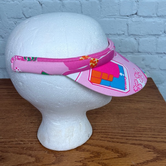 Lilly Pulitzer Sun Visor NWOT headband style, easy stay on design, Cunard - Picture 4 of 7